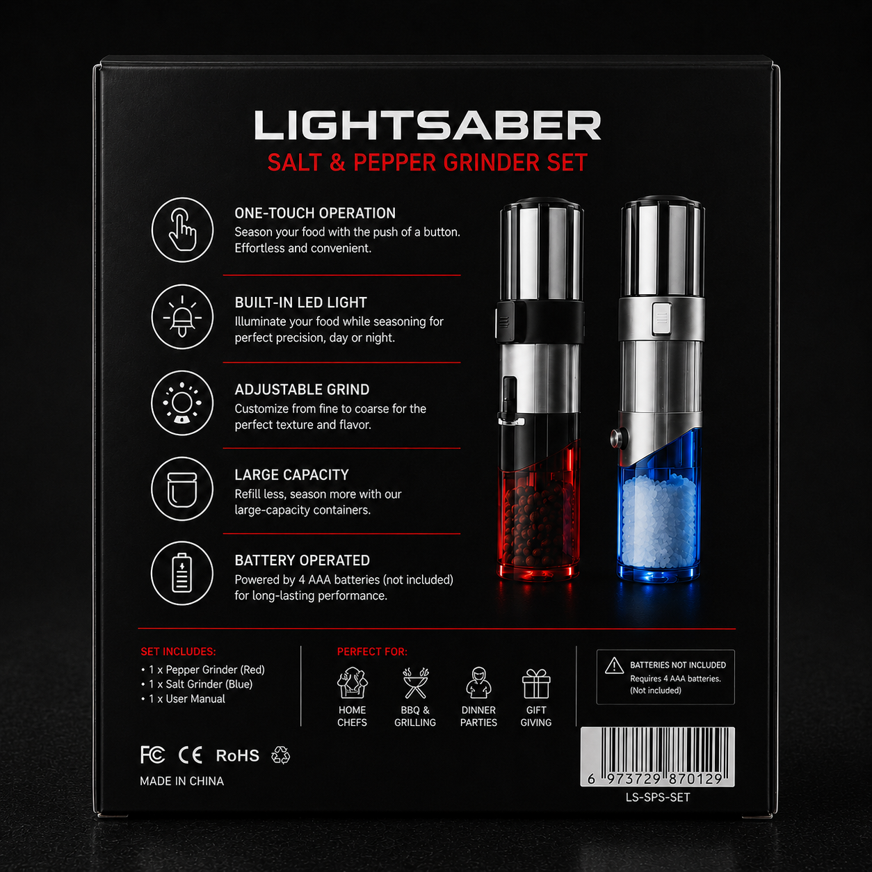 Seasoning Sabers